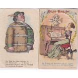 Postcards-Germany-Two Early comic cards - one 1898 used (2)