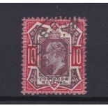 Great Britain 1911-10d spec, M/44 (1), very fine used, c.d.s. cat £125+