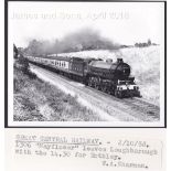 LNER 3-W.A.Sharman Photographic Quality Archive (10"x8")-Great Central Railway - 2/10/88,1306 "