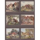John Player & Sons Picturesque Cottages 1929 set L25/25 EX