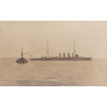 Postcard-Navel-WWI RP H.M.S. Yarmouth fine card