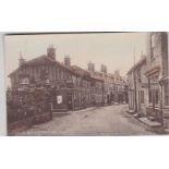 Postcard-Norfolk, Aylsham - White Hart Street Shop etc-in good view