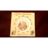 Royal Doulton - Boxed Bunnykins Plate Boxed Celebrate your Christmas.