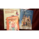 Beatrix Potters and Bunnykins Books(3)-(1) Royal Doulton Bunnykins-Lucie At well's 'More about the