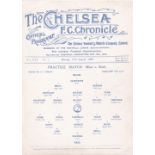 Chelsea Practice Match (Blue v Red) 1925 August 17th