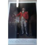 Golf Print-A very fine framed print of Henry Callander, to the Society of Golfers at Blackheath by