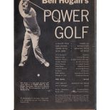 Golfing Books 1904-Great Golfers by George W Beldm and Power Golf by Ben Hogan(2)