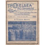 Chelsea v Plymouth Argyle 1936 25th F A Cup Fourth Round horizontal fold