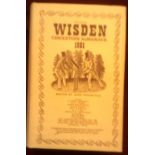 Wisden 1981-Almanack-very fine