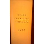 Wisden 1977-Almanack-very fine as new