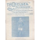 Chelsea v Football League XI 1924 October 20th little grubby staple rusty