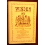 Wisden 1979-Almanack-very fine, slight wear to edge of dust cover