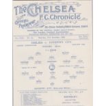 Chelsea v Coventry City 1926 November 27th