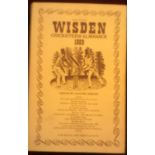 Wisden 1989-Almanack-Hardback, with dust cover - very fine