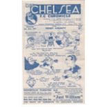 Chelsea v Derby County 1947 January 25th