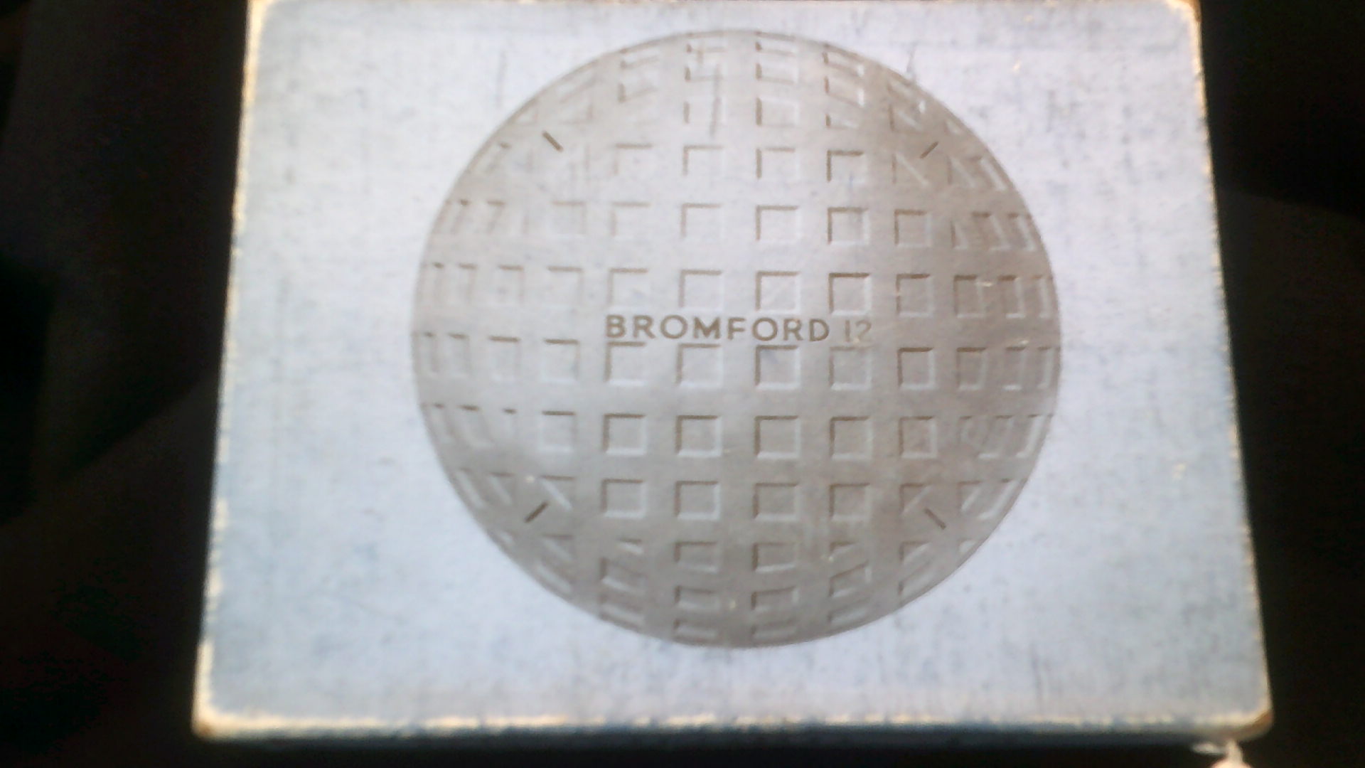 Vintage Golf Balls-'Bonford 12' wrapped in original box, mesh marked 1920/30-10