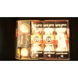 Vintage Golf Balls - Dunlop 65'-9 in original box unused and Warwick (3)