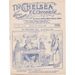 Chelsea v Birmingham 1936 February 8th horizontal fold