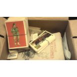 Cigarette + Trade Cards-An accumilation in a carton, good bundle of ABC 'Soldiers of the World