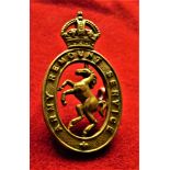 Army Remount Service Cap Badge (Gilding-metal), slider, second type. K&K: 1046