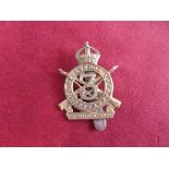 3rd County of London (The Sharpshooters), (Hussars) WWI Cap Badge (Bi-metal), two lugs first type