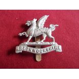 South Wales's Borderers (The Brecknockshire Battalion) Territorial WWI Cap Badge (White-metal),