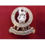15th (The King's) Hussars EIIR Cap Badge (Bi-metal), slider repaired, sealed 1959. K&K: 1909