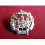 Essex Regiment Victorian Cap Badge (Bi-metal), two extended lugs. K&K: 659