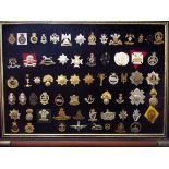 British EIIR Cap Badge Collection (65) including: The Blues and Royal, Royal Hussars, East Anglia