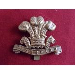 The Pembrokeshire (Castlemartin) Yeomanry (Hussars) the Fishguard Cap Badge (Brass), slider. K&K: