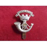 Prince Albert's (Somerset Light Infantry) WWII Cap Badge (White-metal), Slider. K&K: 1891
