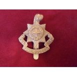 Royal Sussex Regiment WWI Other Ranks Cap Badge (Brass), slider. K&K: 646
