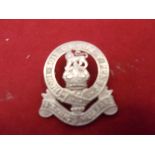 14th (King's) Hussars Other Ranks Pre-WWI Beret/Forage Cap Badge (Brass), slider is damaged. A