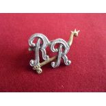 The City of London Yeomanry (Rough Riders) Cap Badge (Bi-metal), slider. K&K: 2320