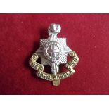 Royal Sussex Regiment WWI Cap Badge (Bi-metal), slider. K&K: 646