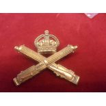Machine Gun Corps WWI Brass Cap badge (Brass), two lugs. K&K: 1154