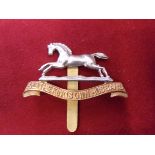 3rd (King's Own) Hussars WWII Other Ranks Beret Badge (Bi-metal), slider. K&K: 1894