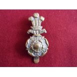 The Alexandra, Princess of Wales's Own Yorkshire Yeomanry (Hussars) WWI Cap Badge (Gilding-metal).