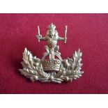 The Queen's Own Royal Glasgow Yeomanry WWII Cap Badge (Gilding-metal), two lugs. K&K: 2313