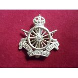 The Army Cyclist Corps WWI Cap Badge (Gilding-metal), slider, sixteen spoke variant. K&K: 1871