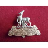 Royal Warwickshire Regiment 3rd Battalion (1st Birmingham), (Birmingham Pals') WWI Cap Badge, (Bi-