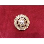 East Yorkshire Regiment Victorian Other Ranks Helmet Plate Centre 1881-1901 (Bi-metal