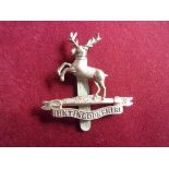 Huntingdonshire Cyclist Battalion WWI Cap Badge (Gilding-metal), slider. K&K: 1870