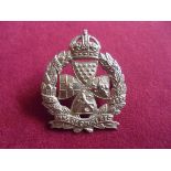 Inns of Court Regiment WWII Cap Badge (Gilding-metal), two lugs. K&K: 2318