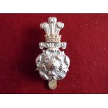 The Alexandra, Princess of Wales's Own Yorkshire Yeomanry (Hussars) WWI Cap Badge (White-metal),