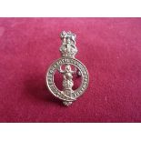 The Queen's Own Royal Glasgow Yeomanry (Dragoons) WWI Other Ranks Cap Badge (Gilding-metal), two
