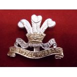 The Royal Hussars (Prince of Wales's Own) EIIR Cap Badge (Anodised), slider. Made J.R. Gaunt, B'ham.
