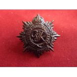 Royal Army Service Corps WWII Officers Forage Cap Badge (Bronze), two lugs and solid centre. K&K: