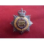 Royal Corps of Transport EIIR Officers Cap Badge (Silver, gilt and enamel), two lugs. K&K: 2119