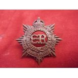 Royal Army Service Corps 1930's Officers Cap Badge (Bronze), tab fitting, this type with the